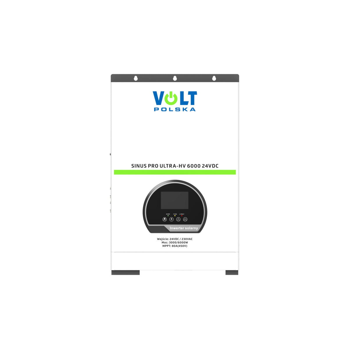  Inwerter solarny SINUS PRO ULTRA-HV 6000 24/230V (3000/6000W) + 80A MPPT (450V) OFF-GRID