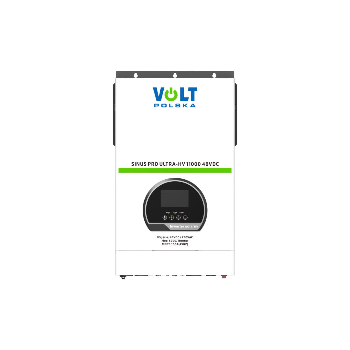  Inwerter solarny SINUS PRO ULTRA-HV 11000 48/230V (5200/11000W) + 100A MPPT (450V) OFF-GRID