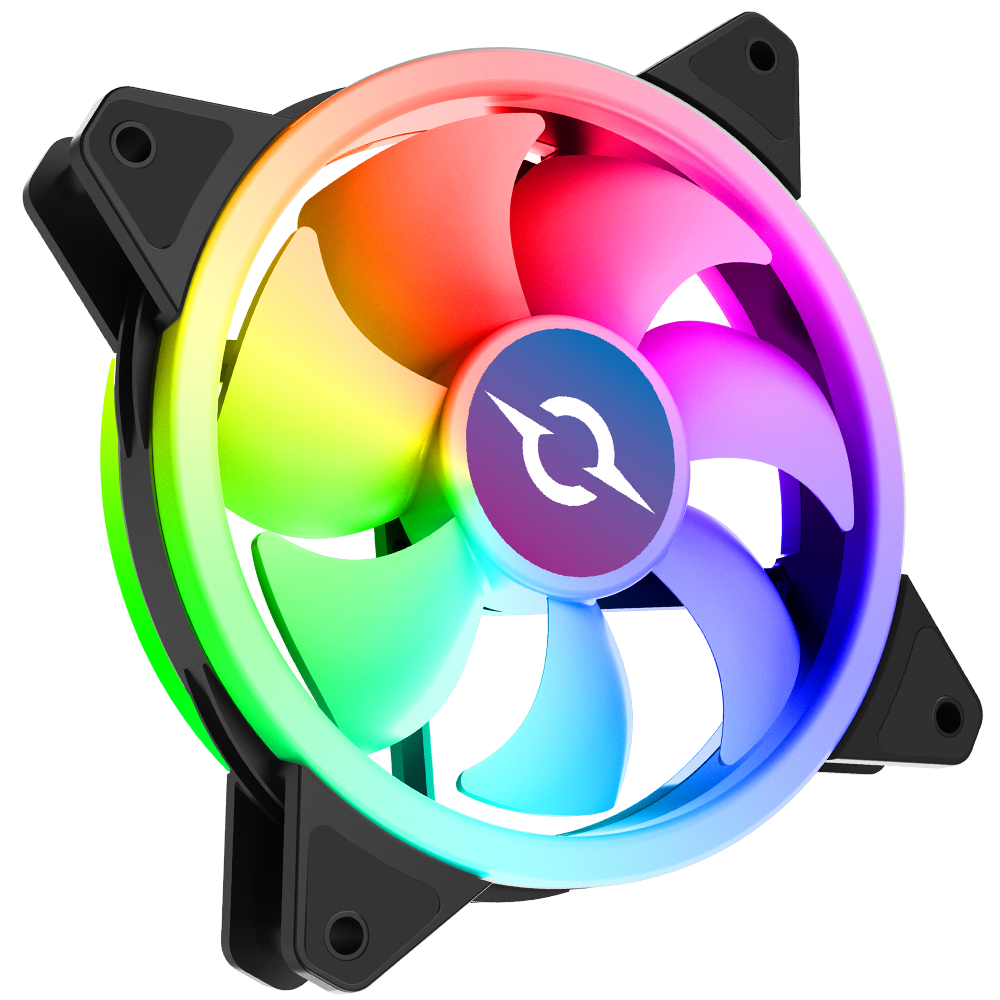 AQIRYS Wentylator do komputera CETUS 140mm DLI22 black