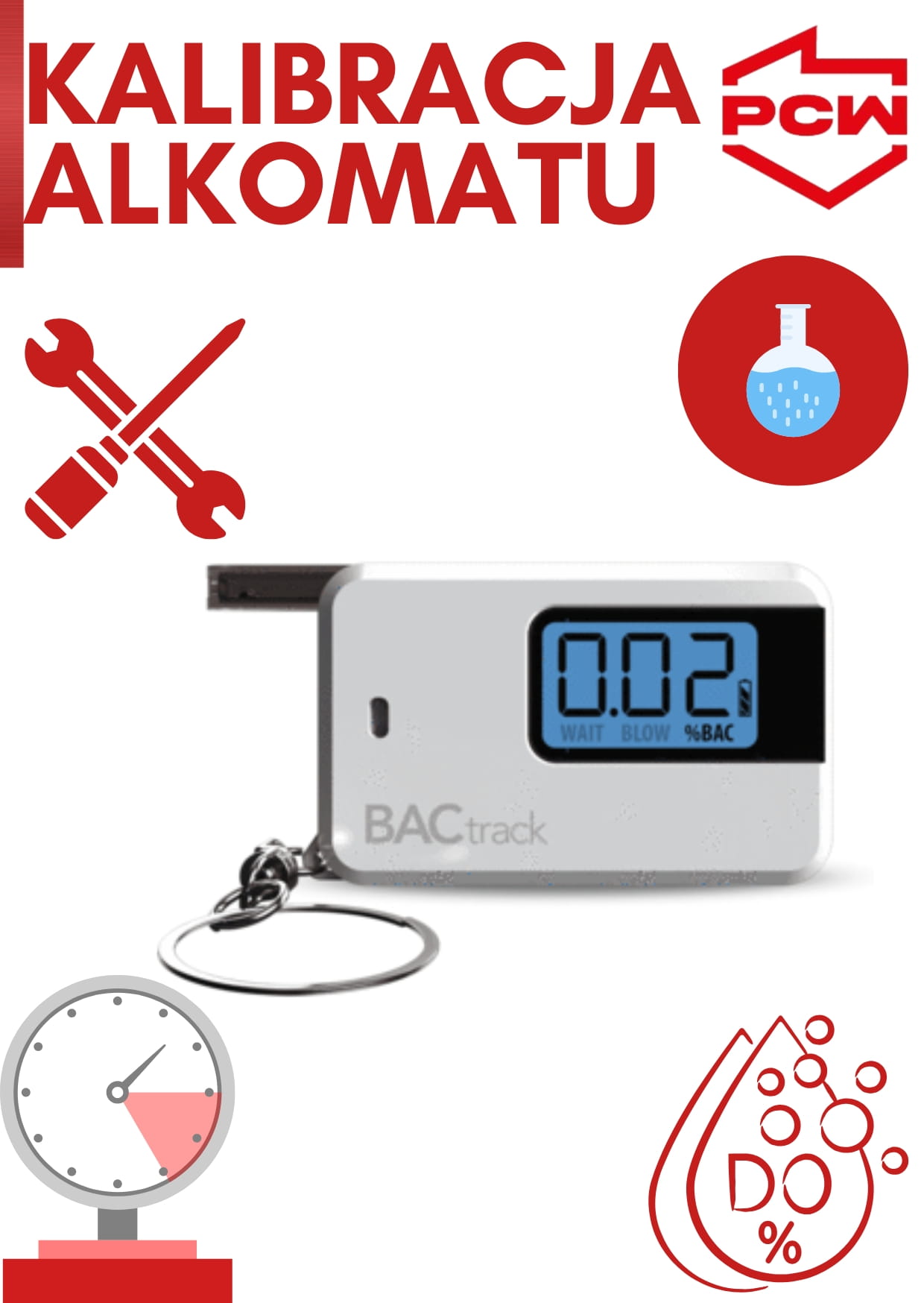 Kalibracja alkomatu BACtrack VIO